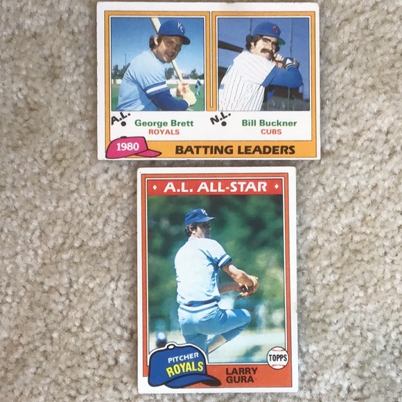 Vintage 1981 Topps MLB Trading Cards, Lot of 40 - Picture 4 of 11